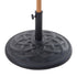 19KG Solid Parasol Base, Black - daals