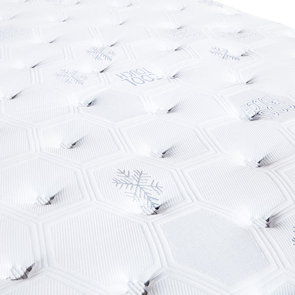 TRANQUIL Nova 12-Layer Cooling Pocket Sprung with Memory Foam, Natural Latex Hybrid Delux Mattress