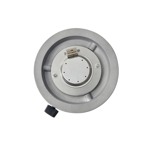 Real Concrete Cylinder Tabletop Fire Pit Lantern 13.6″ (34.5 cm) Tall