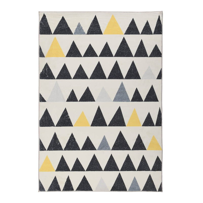 Hex Printed Rug 140 x 200 cm