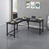 Munich L - Shaped Corner Desk in Black - daals